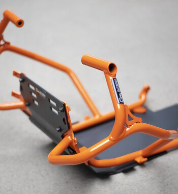 Barras de defensa y cubrecárter Outback Motortek para KTM 790 R / S