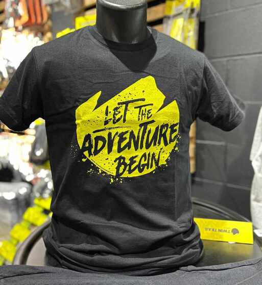 Camiseta de Algodón TwinTrail - Let The Adventure Begin!