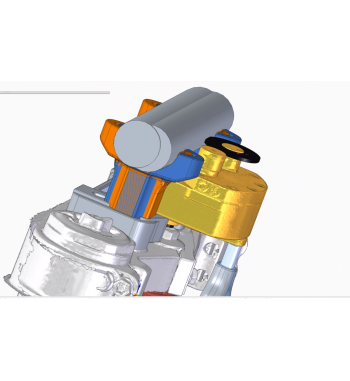 Soporte Amortiguador de dirección para KTM/Husqvarna/GasGas Enduro 2024+