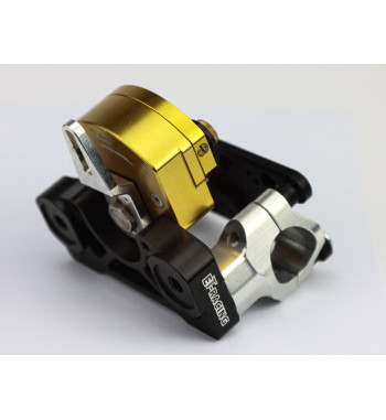 Placa soporte PHDS para soporte ET-Racing de amortiguador de dirección