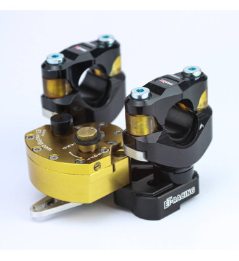 Placa soporte PHDS para soporte ET-Racing de amortiguador de dirección