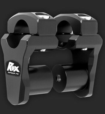 Alzas de manillar ROX de 44mm para manillar de 28mm de diametro