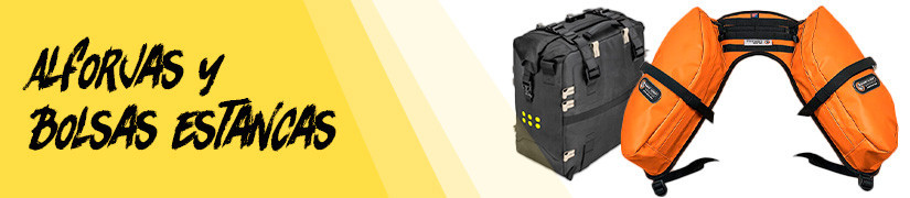 Alforjas y bolsas estancas para moto