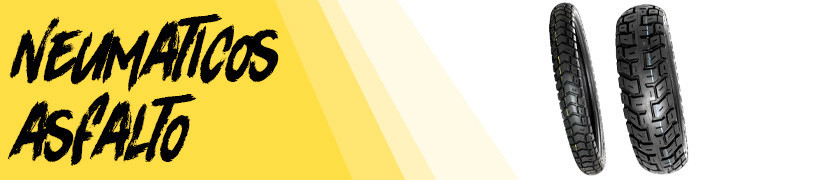 Neumáticos motos Trail para asfalto