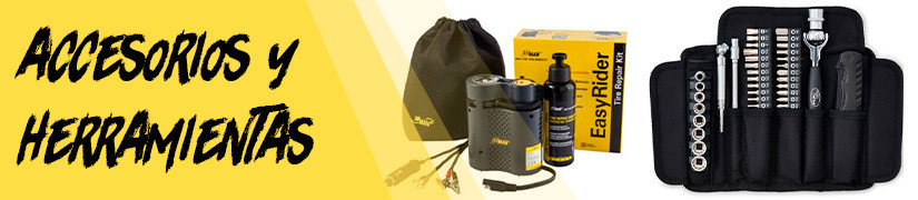 Accesorios y herramientas para moto
