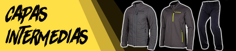Capas intermedias KLIM para moto